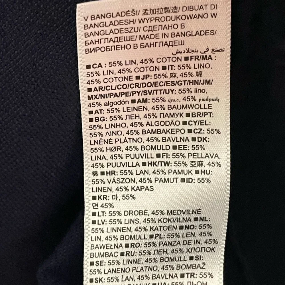 GAP Men's Deep Blue Blazer